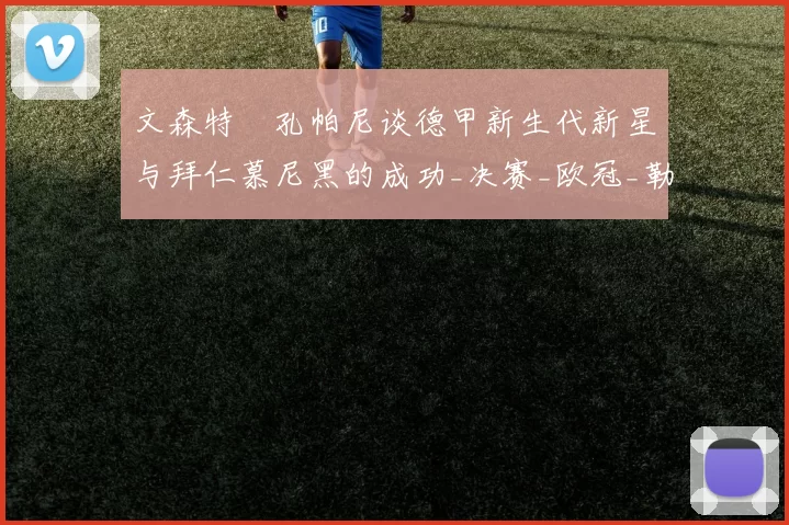 文森特・孔帕尼谈德甲新生代新星与拜仁慕尼黑的成功_决赛_欧冠_勒沃库森